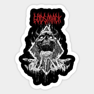 Mystical Skull Godsmack Sticker